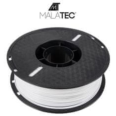 Malatec PLA 3D izzószál 1 kg 1,75 mm - fehér Malatec 22041 