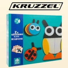 Kruzzel Fa puzzle - Kruzzel 22426 puzzle 