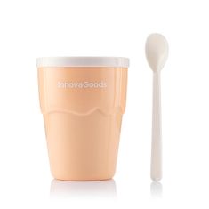 InnovaGoods Cup for Making Ice Creams and Slushies with Recipes Frulsh InnovaGoods 