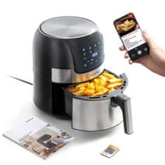 InnovaGoods Olajmentes Fryer InnovaGoods Fryinn 3500 Fekete Rozsdamentes acél 1400 W 3,5 L 