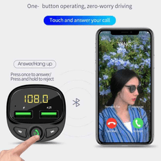 Wekome WK-WP-C26 Bluetooth FM Transmitter és töltő