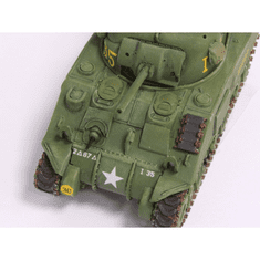 Helluz M4 Sherman D-Day harckocsi műanyag modell (1:72)