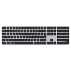 Apple Magic Keyboard numerikus billentyűzet Touch ID - fekete billentyűk - HU