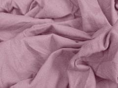 Elerheto otthon Jersey világos rózsaszín lepedő 180x200 cm
