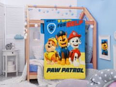 Elerheto otthon PAW PATROL kék gyapjú gyerektakaró 100x150 cm