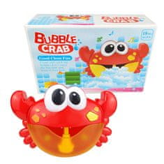 CAB Toys A buborékos rák habbuborékokat hoz létre a fürdőben