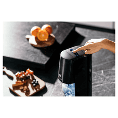 SodaStream E-TERRA Tripack Szódakészítő - Fekete (E-TERRA BL. CQC+FĽAŠA TRIPACK)