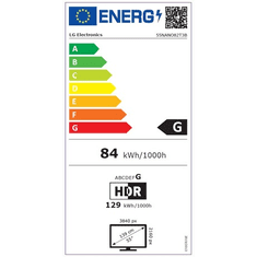 LG 55NANO82T3B NanoCell Smart TV, LED TV, LCD 4K Ultra HD TV, HDR, 139 cm (55NANO82T3B)