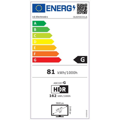 LG 55" OLED evo C4 4K Smart TV 2024 (OLED55C41LA)