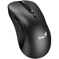 Genius Ergo 8100S vezeték nélküli ergonomikus csendes egér fekete (31030040400) (genius31030040400)