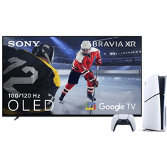 SONY XR-65A80L 65" 4K Ultra HD Smart OLED TV + PlayStation 5 Slim (BUNWS7911b1HU)