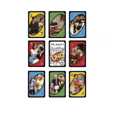 Mattel UNO Jóbarátok kártyajáték (HJH35)