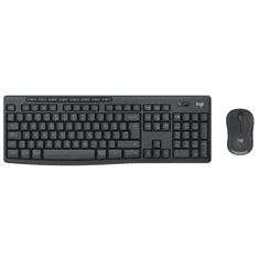 Logitech MK370 Combo Wireless Billentyűzet + Egér (Grafitszürke) - Portugál (920-012070)