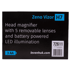 Levenhuk Zeno Vizor H7 Fejpántos nagyítószemüveg