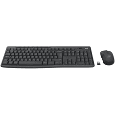 Logitech MK370 Combo Wireless Billentyűzet + Egér (Grafitszürke) - Portugál (920-012070)