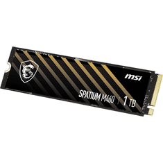 MSI SPATIUM M460 PCIe 4.0 NVMe M.2 1 TB PCI Express 4.0 3D NAND (S78-440L930-P83)