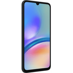 SAMSUNG Galaxy A05s 4/64GB Dual SIM Okostelefon - Fekete + Domino SIM kártya (A057G GALAXY A05S DS 4/64 BLACK DOMINO)