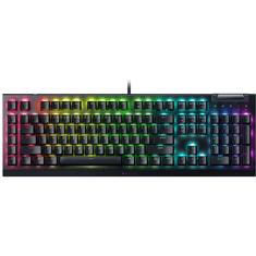 Razer BlackWidow V4 X (Green Switch) Vezetékes Mechanikus Gaming Billentyűzet - Német (RZ03-04700400-R3G1)