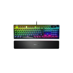 SteelSeries APEX Pro USB Gaming RGB Mechanikus Billentyűzet DE - Fekete (64627)