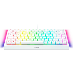 Razer BlackWidow V4 75% (Tactile Switch) Vezetékes Mechanikus Gaming Billentyűzet (Fehér) - Angol (US) (RZ03-05001700-R3M1)