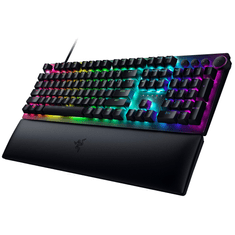 Razer Huntsman V2 (Purple Switch) USB Gaming Billentyűzet + Csuklótámasz - Orosz (RZ03-03941400-R3R1)