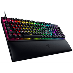 Razer Huntsman V2 (Purple Switch) USB Gaming Billentyűzet + Csuklótámasz - Orosz (RZ03-03941400-R3R1)