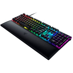 Razer Huntsman V2 (Purple Switch) USB Gaming Billentyűzet + Csuklótámasz - Orosz (RZ03-03941400-R3R1)