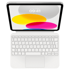 Apple Magic Keyboard Folio iPad 10.9" Billentyűzetes tok - Fehér (US)
