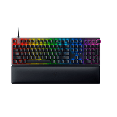 Razer Huntsman V2 (Red Switch) Vezetékes Mechanikus Gaming Billentyűzet - Német (RZ03-03932100-R3G1)