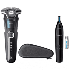 PHILIPS SHAVER Series 5000 S5889/11 férfi borotva Rotációs/forgófejes borotva Vágó Barna (S5889/11)