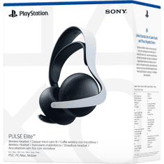 SONY Pulse Elite Wireless Gaming Headset - Fekete/Fehér (9572978)