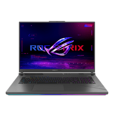 ASUS ROG Strix G18 (2024) G814JVR-N6006W Notebook Fekete (18" / Intel i9-14900HX / 16GB / 1TB SSD / GeForce RTX 4060 8GB / Win 11 Home) (G814JVR-N6006W)