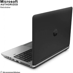HP ProBook 650 G1 Notebook Ezüst (15.6" / Intel i5-4210M / 4GB / 180GB SSD) - Használt (HP650G1_I5-4210M_4_180SSD_NOCAM_HD_US_INT_A)