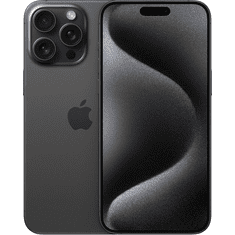 Apple iPhone 15 Pro Max 512GB Okostelefon - Fekete Titánium (MU7C3ZD/A)