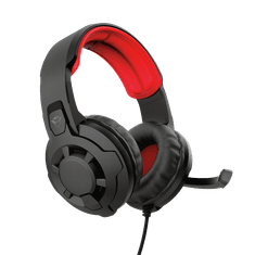 Trust GXT 411 Radius Headset Vezetékes Fejpánt Játék Fekete, Vörös (24076)