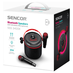 SENCOR SSS 3400K Bluetooth Karaoke hangfal + mikrofon (SSS 3400K)