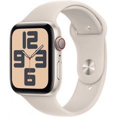 Apple Watch SE Aluminium Cellular 44mm Polarstern (Sportarmband polarstern) S/M NEW (MRGU3QF/A)