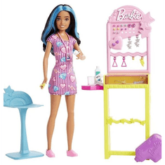 Mattel Barbie Skipper First Jobs Ékszerstand játékszett (HKD78) (HKD78)