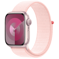 Apple Watch S9 Aluminium 41mm Rosé (Sport Loop hellrosa) NEW (MR953QF/A)