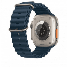 Apple Watch Ultra 2 + Cellular 49mm titántok, óceán kék szíj (MREG3) (MREG3)