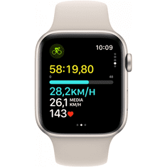 Apple Watch SE Aluminium Cellular 44mm Polarstern (Sportarmband polarstern) S/M NEW (MRGU3QF/A)