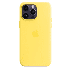 Apple MagSafe-rögzítésű iPhone 14 Pro Max szilikontok kanárisárga (MQUL3ZM/A) (MQUL3ZM/A)