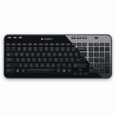 Logitech Wireless Keyboard K360 billentyűzet Vezeték nélküli RF QWERTZ Német Fekete (920-003056)