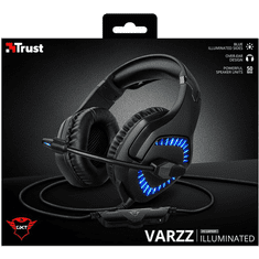 Trust GXT 460 Varzz mikrofonos fejhallgató fekete (23380) (trust-23380)