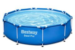 Bestway Bestway Steel Pro medence, 56679, szivattyú, 3,05 x 0,76 m