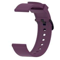 BStrap Silicone V4 szíj Garmin Vivoactive 5, dark purple