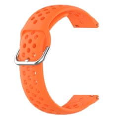 BStrap Silicone Dots szíj Garmin Vivoactive 5, orange