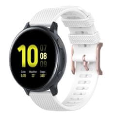 BStrap Silicone Rain szíj Garmin Vivoactive 5, white