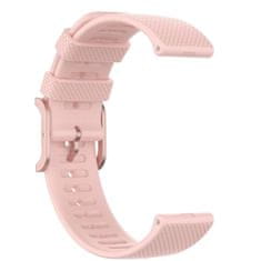 BStrap Silicone Rain szíj Garmin Vivoactive 5, pink