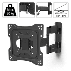 Hama Wall Mount TV Professional, 200x200, mozgatható, falra szerelhető